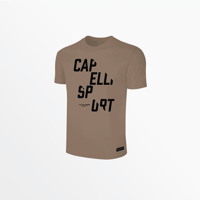 capelli MEN'S CS STACK TEE Desert Brown