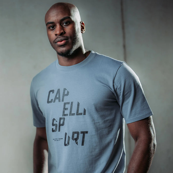 capelli MEN'S CS STACK TEE Slate Blue