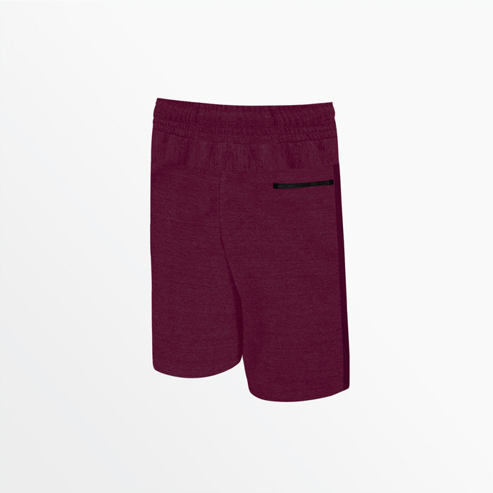 Capelli MEN'S HEATHERED SHORTS Heather Maroon