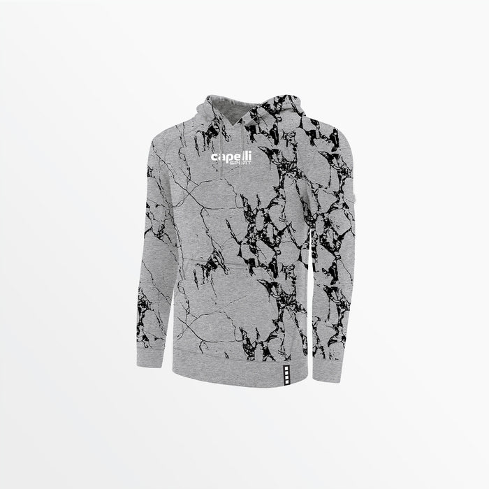 Capelli MEN'S MARBLE FRENCH TERRY PULLOVER HOODIE