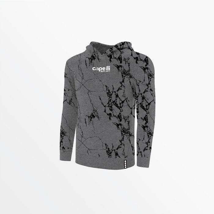 capelli MEN'S MARBLE FRENCH TERRY PULLOVER HOODIE