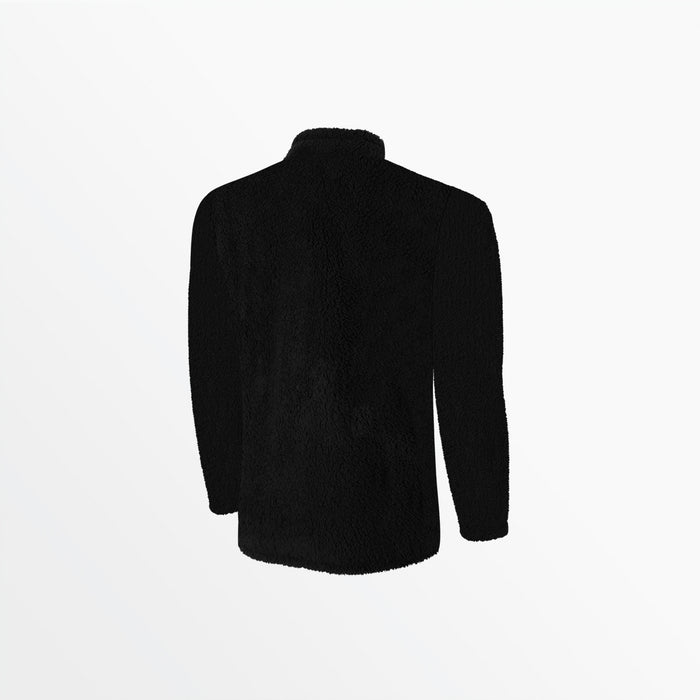 Capelli MEN'S MIXED MEDIA SHERPA JACKET Black