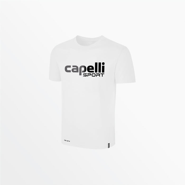 capelli MEN'S OMBRE LOGO TEE White Grey