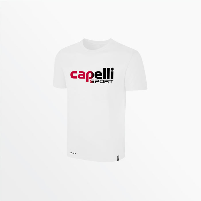 capelli MEN'S OMBRE LOGO TEE White Red