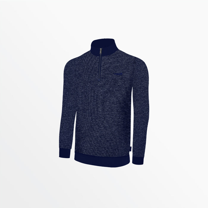 capelli MEN'S SELECT QUARTER ZIP TOP Dark Navy