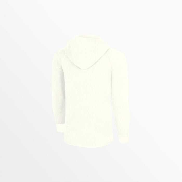 Capelli MEN'S SHERPA ZIP UP HOODIE Coconut