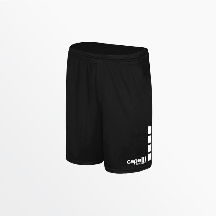 capelli MEN'S TEAM MATCH SHORTS WITH 4-CUBES Black