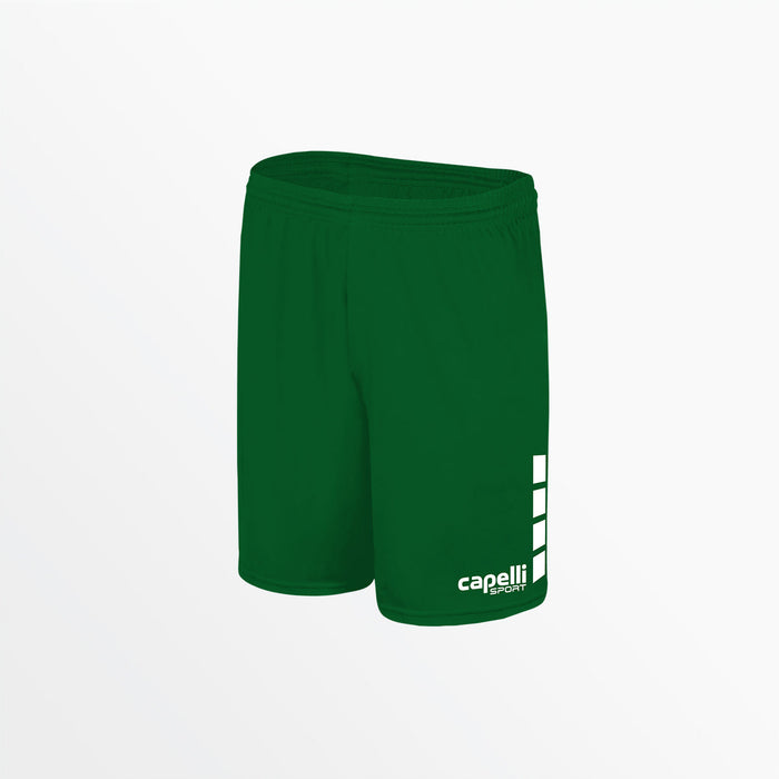 capelli MEN'S TEAM MATCH SHORTS WITH 4-CUBES Green