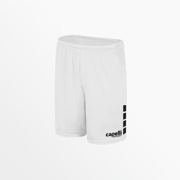 capelli MEN'S TEAM MATCH SHORTS WITH 4-CUBES White