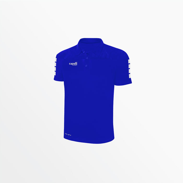capelli MEN'S TRIBECA POLY POLO Royal Blue