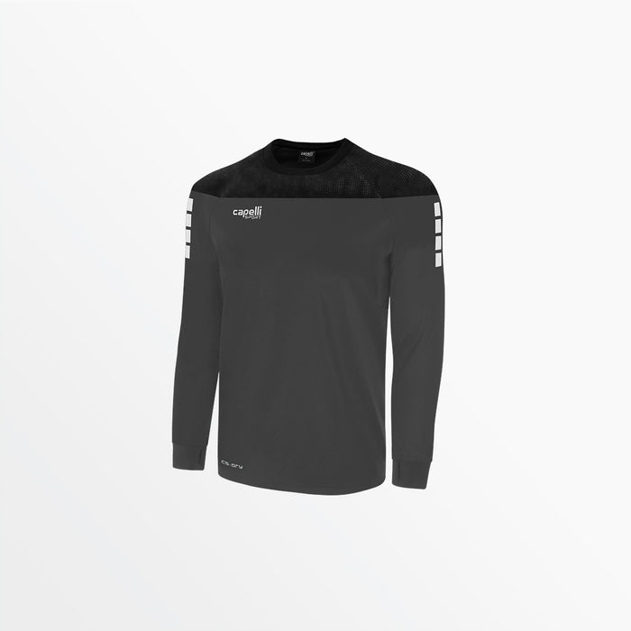 capelli MEN'S TRIBECA POLY SWEATER Dark Grey Black