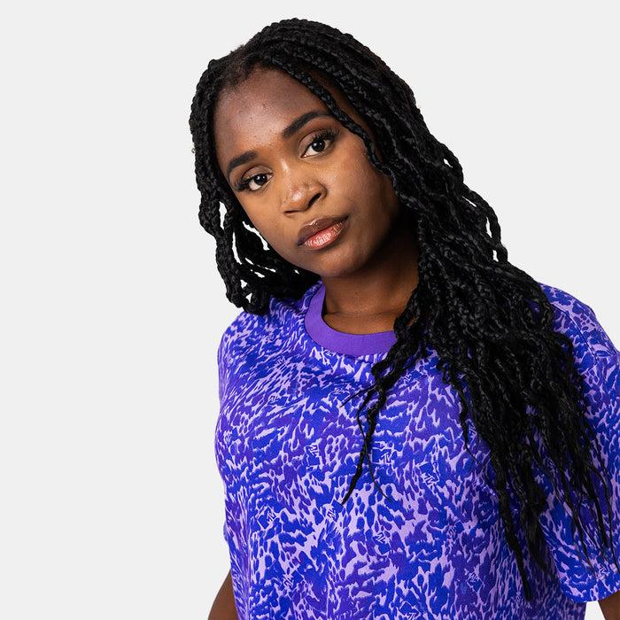 Capelli MTV WOMEN'S PUSH IT BOXY TEE MTV Violet