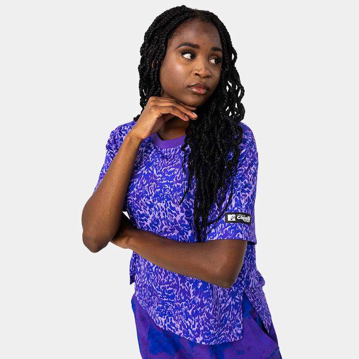 Capelli MTV WOMEN'S PUSH IT BOXY TEE MTV Violet