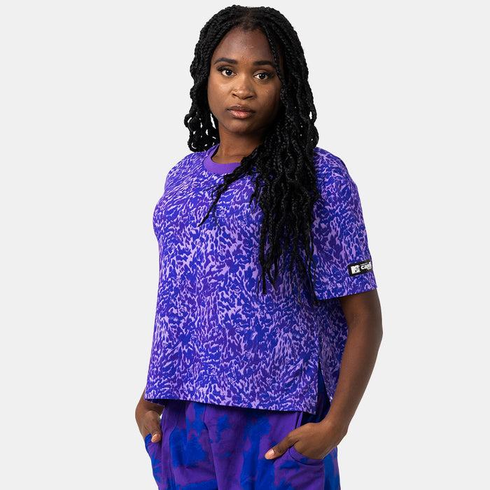 capelli MTV WOMEN'S PUSH IT BOXY TEE MTV Violet