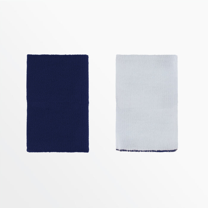 Capelli REVERSIBLE EXTRA WIDE WRISTBANDS Navy