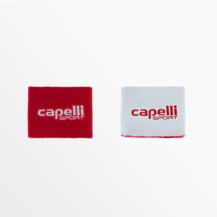 capelli REVERSIBLE WRISTBANDS Red