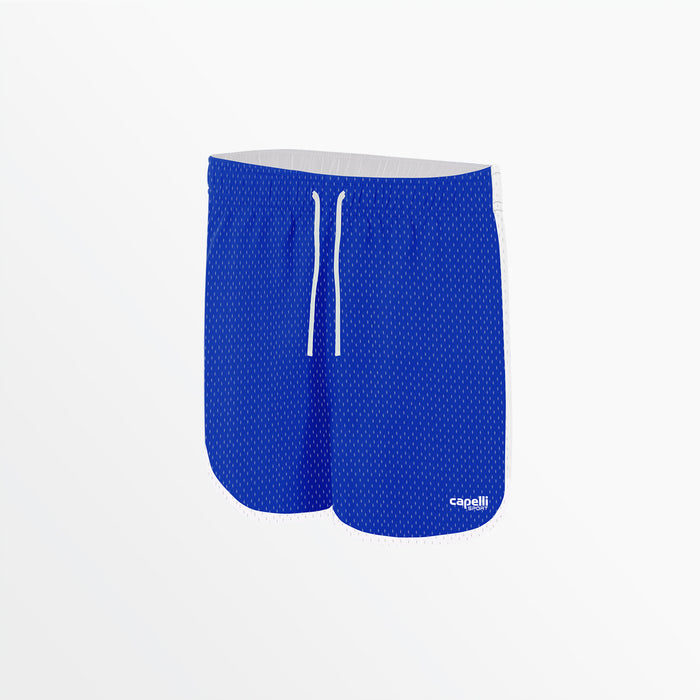 capelli WOMEN'S 2-TONE MESH SHORTS Royal Blue