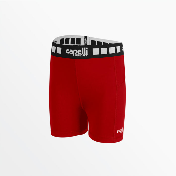 capelli WOMEN'S 5" PERFORMANCE SHORTS Red