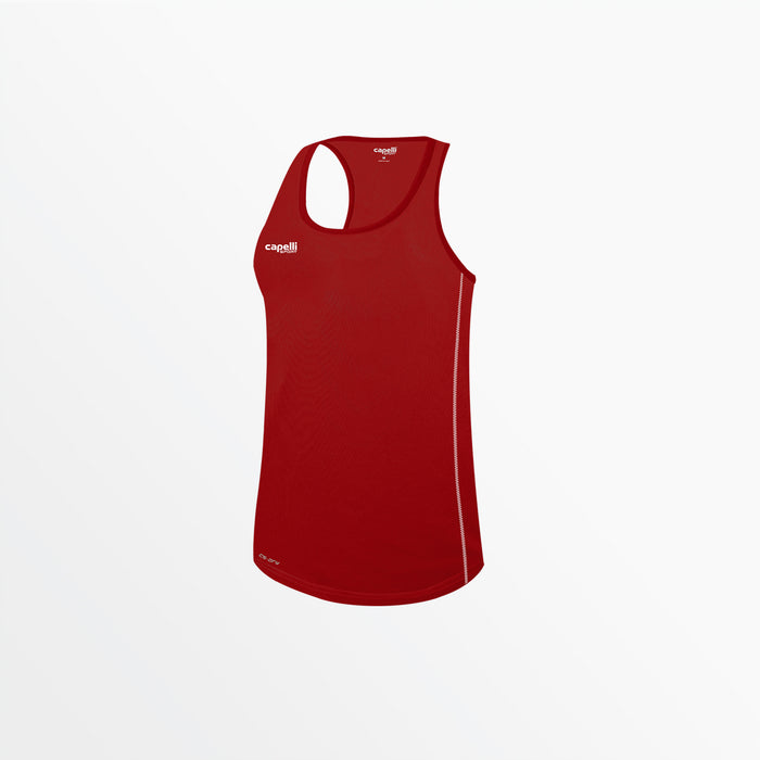 capelli WOMEN'S BASICS I TRAINING TANK Red