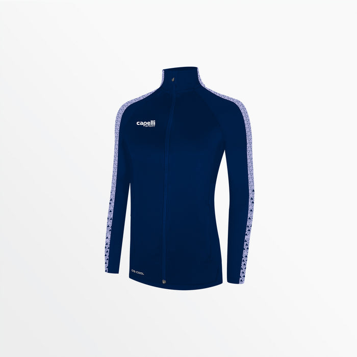 capelli WOMEN'S BASICS ⅠⅠ TRI TRAINING JACKET Navy