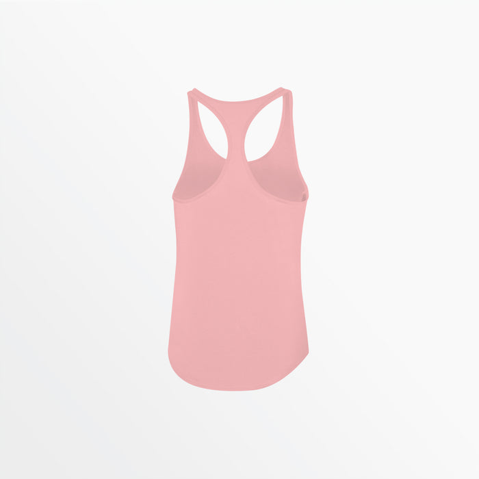 Capelli WOMEN'S BASICS RACER BACK TANK Blush