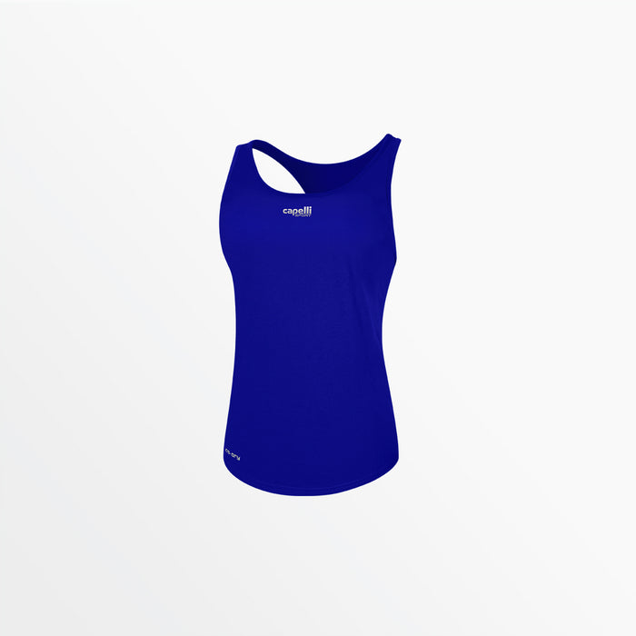 capelli WOMEN'S BASICS RACER BACK TANK Royal Blue