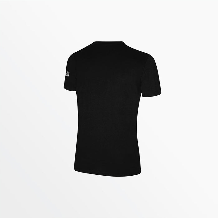 Capelli WOMEN'S BASICS TEE WITH SLEEVE LOGO Black