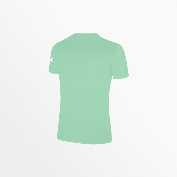 Capelli WOMEN'S BASICS TEE WITH SLEEVE LOGO Mint