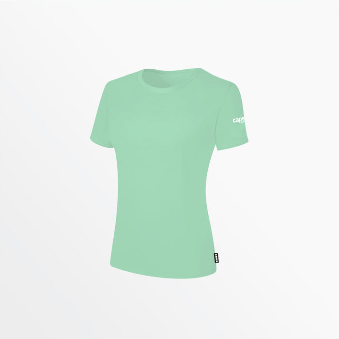 capelli WOMEN'S BASICS TEE WITH SLEEVE LOGO Mint