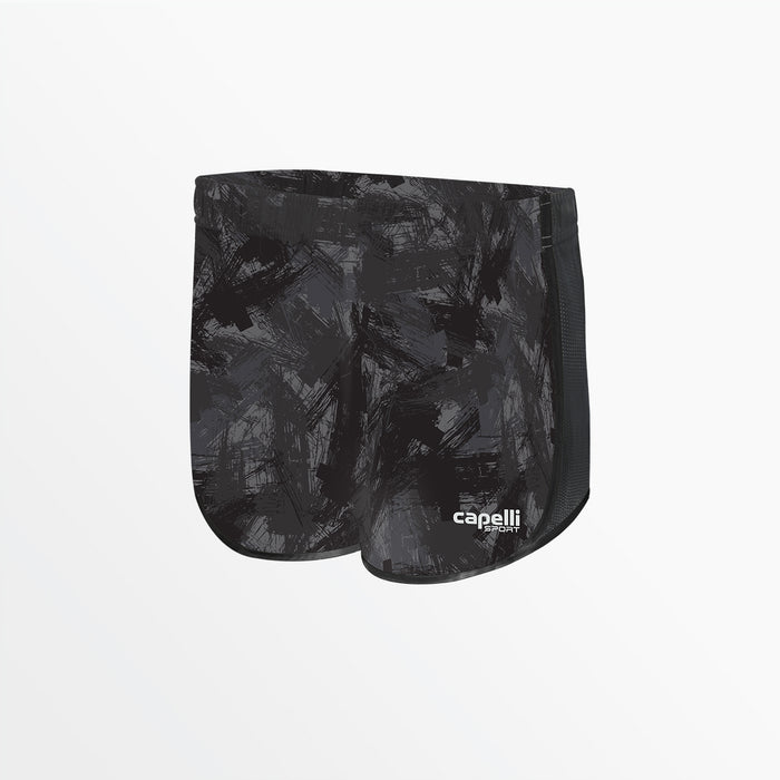 capelli WOMEN'S CAMO STROKES RUNNING SHORTS