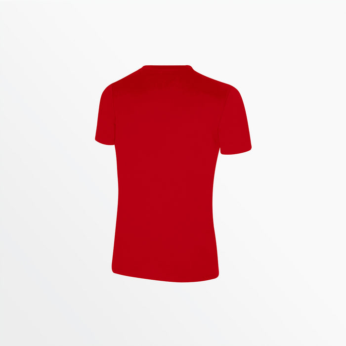 Capelli WOMEN'S CIRCLE MONOGRAM TEE Red