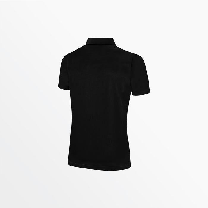Capelli WOMEN'S CLASSIC STRIPE POLY POLO Black