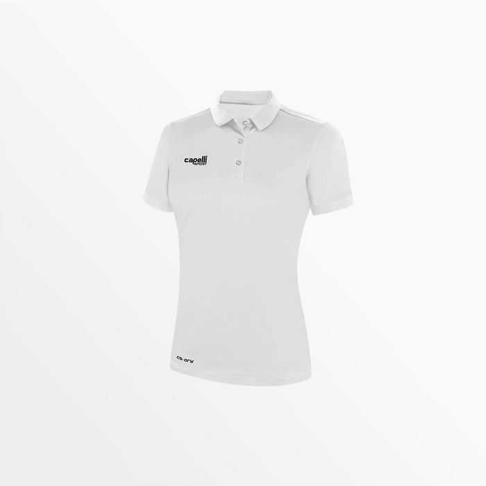 capelli WOMEN'S CLASSICS POLY POLO White