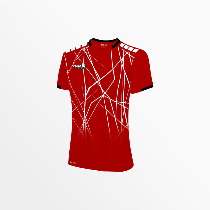 capelli WOMEN'S CS ⅠⅠⅠ GEO NET JERSEY Red