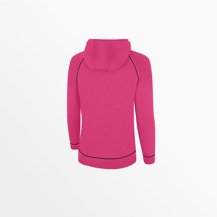 Capelli WOMEN'S EMPIRE ZIP HOODIE WITH PIPING Pink