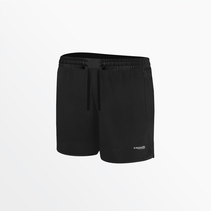 capelli WOMEN'S FLEX SHORTS WITHOUT BRIEFS Black