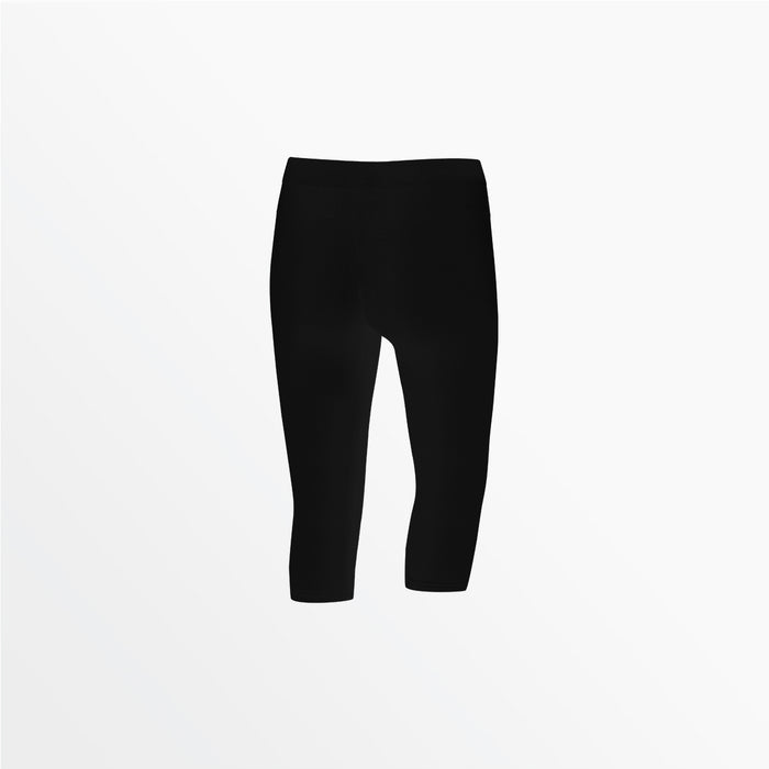 Capelli WOMEN'S MID RISE 3/4 COTTON LEGGINGS