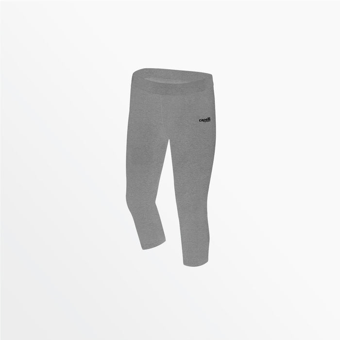 Capelli WOMEN'S MID RISE 3/4 COTTON LEGGINGS