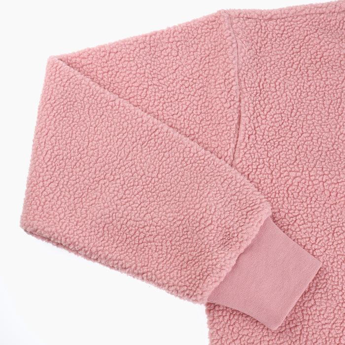 Capelli WOMEN'S SHERPA ZIP UP HOODIE Blush
