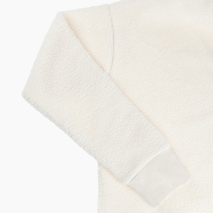 Capelli WOMEN'S SHERPA ZIP UP HOODIE Coconut