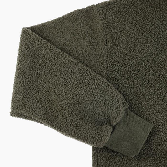 Capelli WOMEN'S SHERPA ZIP UP HOODIE Dark Green