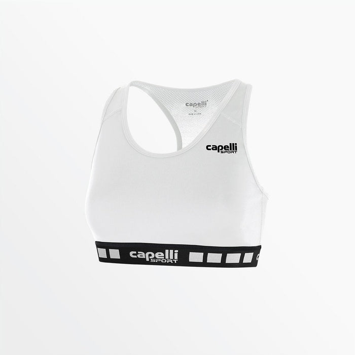capelli WOMEN'S SPORTS BRA White