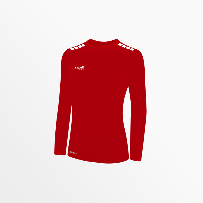 capelli WOMEN'S TEAM LONG SLEEVE JERSEY Red