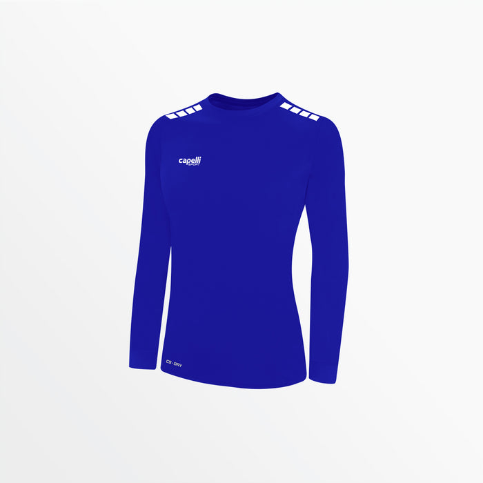 capelli WOMEN'S TEAM LONG SLEEVE JERSEY Royal Blue