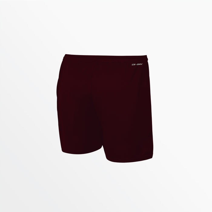 Capelli WOMEN'S TEAM MATCH SHORTS 3" INSEAM Maroon