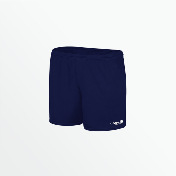 capelli WOMEN'S TEAM MATCH SHORTS 3" INSEAM Navy