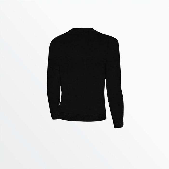 Capelli WOMEN'S TONAL CREW NECK SWEATSHIRT Black