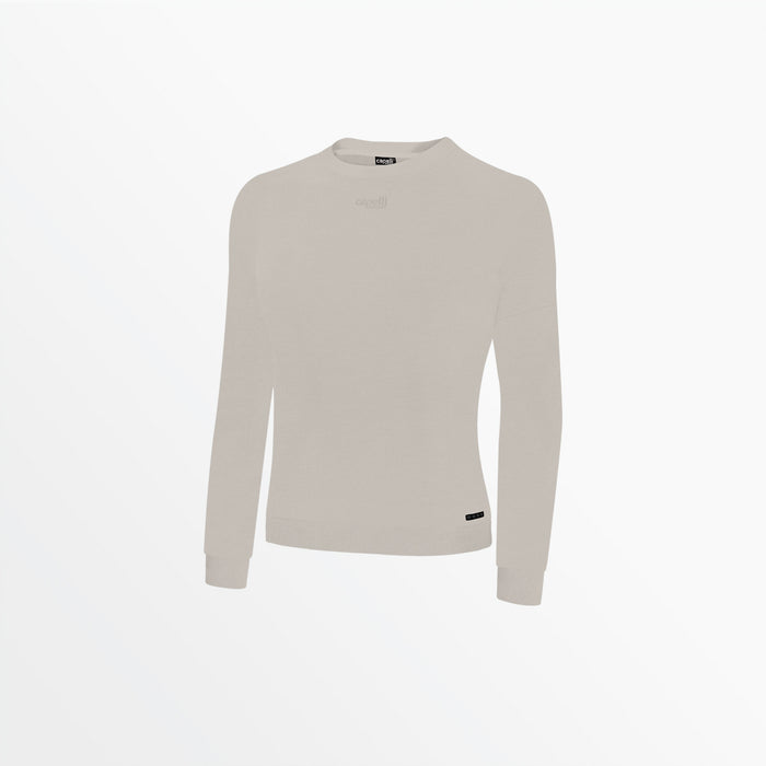 capelli WOMEN'S TONAL CREW NECK SWEATSHIRT Sand