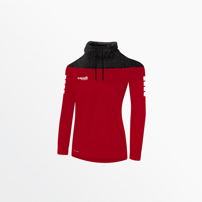 capelli WOMEN'S TRIBECA HOODED TRAINING TOP