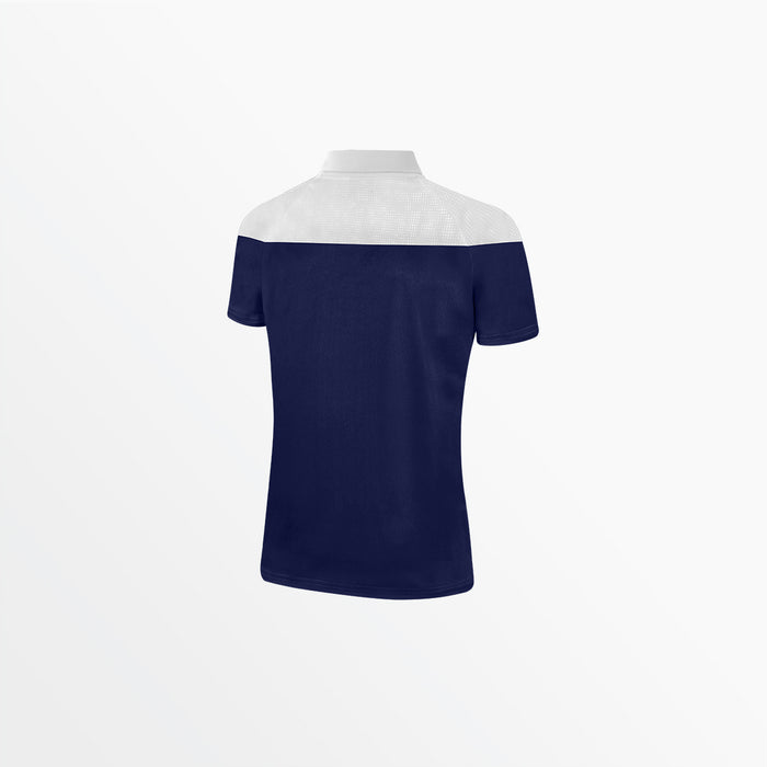 Capelli WOMEN'S TRIBECA POLY POLO Navy White
